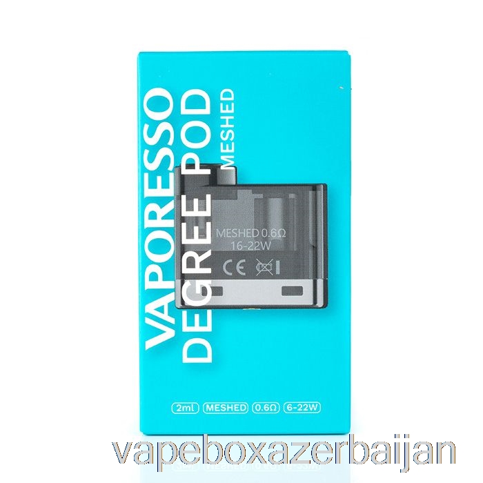 Vape Smoke Vaporesso DEGREE Replacement Pods 0.6ohm MESHED Pods